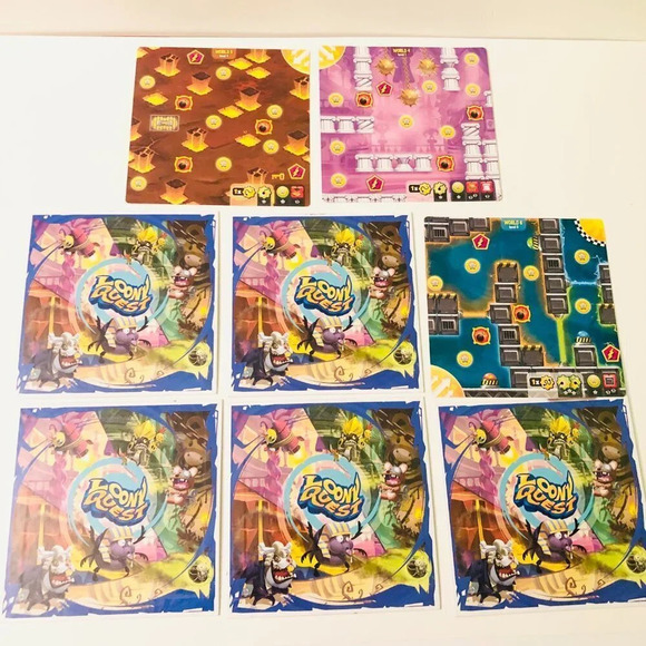 2016 Loony Quest Board Game Libellud Z Man Games - Picture 11 of 16